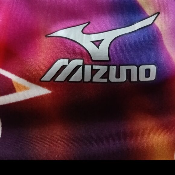 (*) MIZUNO SWIM BRIEF, PURPLE PATTERNS, JAPANESE SIZE "L" - (Pre-Owned) - Picture 4 of 8
